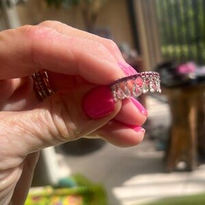 Beautiful “COOMI” pink sapphire gems with brioche diamonds